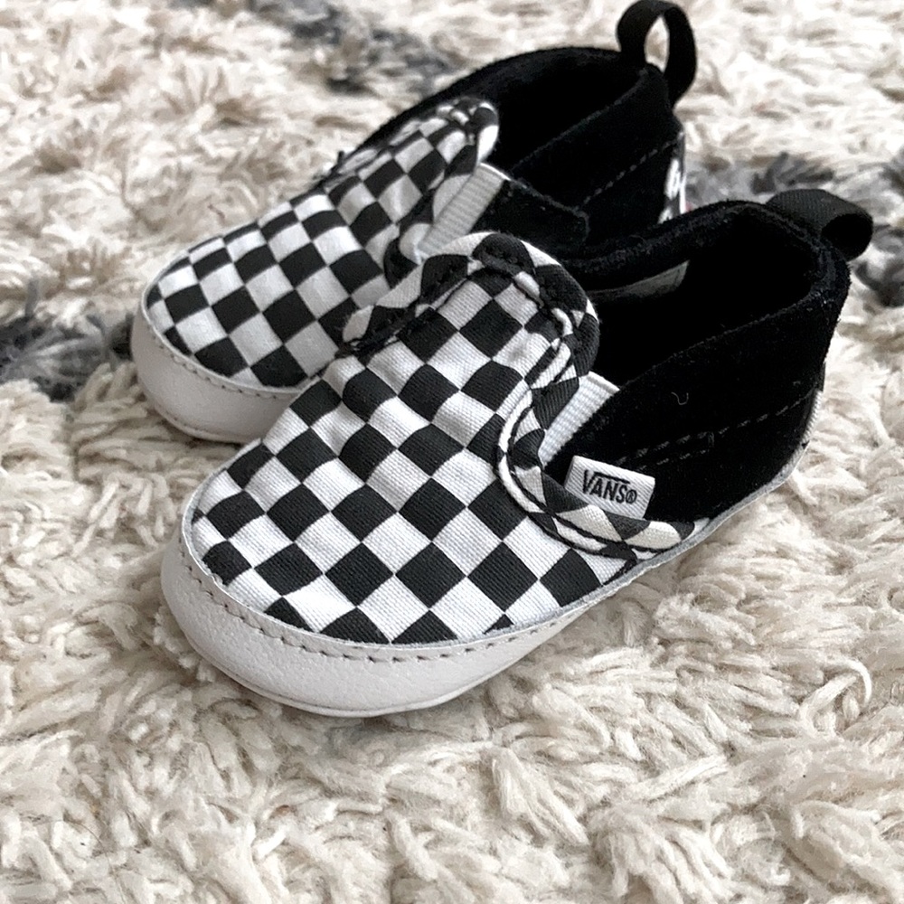 B&W checkered Vans ⚫️⚪️ Infant size 3!